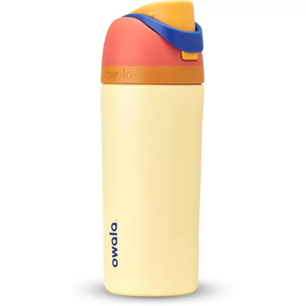 Owala Kids FreeSip Insulated Stainless Steel Water Bottle with Straw BPAFree Sports Water Bottle Great for Travel 16 oz Mint ChocolateMisty Horizon