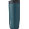 imageOwala SmoothSip Slider Insulated Stainless Steel Coffee Tumbler Reusable Iced Coffee Cup Hot Coffee Travel Mug BPA Free 12 oz GreyBlue High DiveHigh Dive