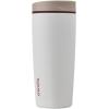 imageOwala SmoothSip Slider Insulated Stainless Steel Coffee Tumbler Reusable Iced Coffee Cup Hot Coffee Travel Mug BPA Free 12 oz GreyBlue High DiveVanilla Bean