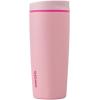 imageOwala SmoothSip Slider Insulated Stainless Steel Coffee Tumbler Reusable Iced Coffee Cup Hot Coffee Travel Mug BPA Free 20 oz Pink Pucker UpPucker Up