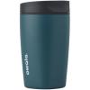 imageOwala SmoothSip Slider Insulated Stainless Steel Coffee Tumbler Reusable Iced Coffee Cup Hot Coffee Travel Mug BPA Free 12 oz GreyBlue High DiveHigh Dive