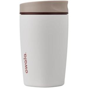 imageOwala SmoothSip Slider Insulated Stainless Steel Coffee Tumbler Reusable Iced Coffee Cup Hot Coffee Travel Mug BPA Free 20 oz Pink Pucker UpVanilla Bean