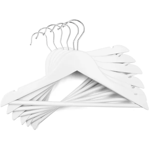 HOUSE DAY Wooden Baby Hangers for Closet 20 Pack Kids Wooden Hangers Baby Clothes Hangers 360 Swivel Hook Heavy Duty Toddler Hangers Baby Coat Hangers for Suits Pants and Jackets NaturalWhite