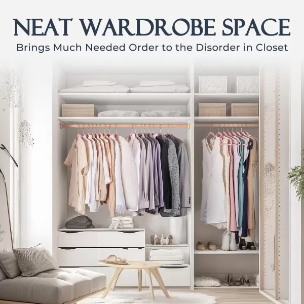 HOUSE DAY Grey Velvet Hangers 60 Pack Premium Clothes Hangers NonSlip Felt Hangers Sturdy Grey Hangers Heavy Duty Coat Hangers Space Saving Durable Suit Hangers No Hanger Marks Rose Gold HookSakura Pink