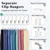 imageCloset Organizers and Storage Clips 60 Pack Legging Organizer for Closet Yoga Pants Hangers Hanging Chip Clips Space Saving Hanger Organization and Storage for Home Organization of Hat Bag IvoryIvory White