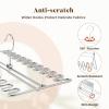 imageHOUSE DAY Bra Hanger Metal for Closet 2 Pack SpaceSaving Tank Top Hanger 20 Hooks Capacity Foldable for Bras Tank Tops Scarves etc  Durable Closet Organizers and Storage for Dorms ampamp Apartments1 Pack