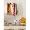 imageHOUSE DAY Plastic Hangers 30 Pack Plastic Clothes Hangers Non Slip Hangers with Grip Heavy Duty Plastic Hanger with 360 Swivel Hook Ultra Thin Hangers Space Saving White Hangers for ClosetLight Gray  Dark Gray