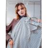 imageHOUSE DAY Plastic Hangers 30 Pack Plastic Clothes Hangers Non Slip Hangers with Grip Heavy Duty Plastic Hanger with 360 Swivel Hook Ultra Thin Hangers Space Saving White Hangers for ClosetLight Gray  Dark Gray