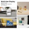 imageHOUSE DAY Acrylic Picture Frames 4x6 Strong Magnetic Photo Frame Double Sided Clear Picture Frames with Microfiber Cloth Frameless Standing Desktop Frame for Home Office Events 3 Pack Gift Ready8x103 Pack