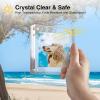 imageHOUSE DAY Acrylic Picture Frames 4x6 Strong Magnetic Photo Frame Double Sided Clear Picture Frames with Microfiber Cloth Frameless Standing Desktop Frame for Home Office Events 3 Pack Gift Ready4x43 Pack