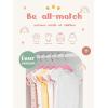 imageHOUSE DAY Black Velvet Baby Hangers 20 Pack Premium Kids Hangers for Children Infant ampamp Toddler Clothes Durable Non Slip Baby Felt Hanger 11 Inch Hanger for Closet Ideal for Everyday UseLight Pink