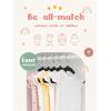 imageHOUSE DAY Black Velvet Baby Hangers 20 Pack Premium Kids Hangers for Children Infant ampamp Toddler Clothes Durable Non Slip Baby Felt Hanger 11 Inch Hanger for Closet Ideal for Everyday UseBlack