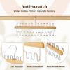 imageHOUSE DAY Closet Organizers and Storage Tank Top Hangers Rotatable Bra Organzier for Closet Max 48 Storage Capacity Sport Bra Holder Wood Space Saving Hanger 2 Pack  Dorm Room EssentialsNatural