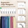 imageHOUSE DAY Tank Top Hanger 2 Pack and 20 Pack Leggings Organizers Space Saving Hangers Holding 20 Yoga Pants16 Bras Organizer Hanging Closet Organizers and Storage for Hat Camisoles Shorts BlackSilverblack