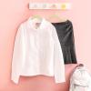 imageHOUSE DAY 14 Inch Kids Velvet Hangers 100 Pack Durable Big Kid Hangers for Youth Teen Non Slip Kids Felt Hanger Cute Childrens Hanger for Closet BlackBeige