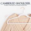 imageHOUSE DAY Pink Velvet Hangers 100 Pack Premium NonSlip Felt Clothes Hangers Sturdy Heavy Duty Coat Durable Hanger for Suits Space Saving with No Hanger Mark 360 Swivel Rotating Rose Gold HookWhite