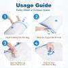 imageHOUSE DAY 10 Medium Vacuum Seal Bags For Clothing Travel 80 Space Saving Travel Vacuum Bags with Electric Pump Vacuum Storage Bags For Clothes Blankets Moving Camping Toys Reusable ampamp Durable10 JumboE PUMP