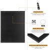 imageHOUSE DAY 12x16 Poster Frame MDF Wood and Polished Plexiglass 12x16 Frame for Horizontal or Vertical Wall Mounting 12 x 16 Frames Picture Frames 16x12 Black for Large Size Picture 3 PackBlack 1Pack