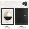 imageHOUSE DAY 12x16 Poster Frame MDF Wood and Polished Plexiglass 12x16 Frame for Horizontal or Vertical Wall Mounting 12 x 16 Frames Picture Frames 16x12 Black for Large Size Picture 3 PackBlack 3Pack