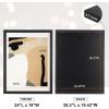 imageHOUSE DAY 12x16 Poster Frame MDF Wood and Polished Plexiglass 12x16 Frame for Horizontal or Vertical Wall Mounting 12 x 16 Frames Picture Frames 16x12 Black for Large Size Picture 3 PackBlack 3Pack