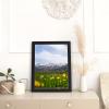 imageHOUSE DAY 12x16 Poster Frame MDF Wood and Polished Plexiglass 12x16 Frame for Horizontal or Vertical Wall Mounting 12 x 16 Frames Picture Frames 16x12 Black for Large Size Picture 3 PackBlack 1Pack