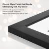 imageHOUSE DAY 12x16 Poster Frame MDF Wood and Polished Plexiglass 12x16 Frame for Horizontal or Vertical Wall Mounting 12 x 16 Frames Picture Frames 16x12 Black for Large Size Picture 3 PackBlack 3Pack