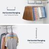 image:imageHOUSE DAY 10 Pack Closet Organizers and Storage with 5 Holes for Cascading Multipurpose Space Saving Hanger Organizer Closer Organizer for Closet Organization Dorm Room Essentials  Misty Blue