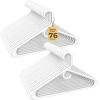 image:imageHOUSE DAY Heavy Duty Plastic Hangers 76 Pack  Ultra Thick White Clothes Hangers  Sturdy Hanger for Coat Jackets Jeans amp Suit Hanger for Closet  Dorm Apartment EssentialsWhite