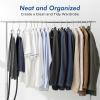 image:imageHOUSE DAY Heavy Duty Plastic Hangers 76 Pack  Ultra Thick White Clothes Hangers  Sturdy Hanger for Coat Jackets Jeans amp Suit Hanger for Closet  Dorm Apartment EssentialsWhite