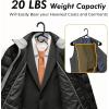image:imageHOUSE DAY Heavy Duty Plastic Hangers 76 Pack  Ultra Thick White Clothes Hangers  Sturdy Hanger for Coat Jackets Jeans amp Suit Hanger for Closet  Dorm Apartment EssentialsBlack