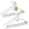 image:imageHOUSE DAY Heavy Duty Plastic Hangers 76 Pack  Ultra Thick White Clothes Hangers  Sturdy Hanger for Coat Jackets Jeans amp Suit Hanger for Closet  Dorm Apartment EssentialsWhite