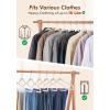 image:imageHOUSE DAY Ivory Velvet Hangers 100 Pack  Non Slip Felt Hangers Closet Essentials Space Saving Hanger Gentle on Clothes Sturdy Shoulder DesignIvory