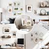 image:imageDistressed White 8x10 Picture Frame Picture Frames 8x10 Wooden Picture Frames with Real Glass Rustic 8 x 10 Photo Frame for Wall or Tabletop Display Picture 5x7 with Mat or 8x 10 Without Mat 1 PackDistressed White
