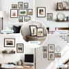image:imageDistressed White 8x10 Picture Frame Picture Frames 8x10 Wooden Picture Frames with Real Glass Rustic 8 x 10 Photo Frame for Wall or Tabletop Display Picture 5x7 with Mat or 8x 10 Without Mat 1 PackRustic Black