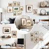 image:imageDistressed White 8x10 Picture Frame Picture Frames 8x10 Wooden Picture Frames with Real Glass Rustic 8 x 10 Photo Frame for Wall or Tabletop Display Picture 5x7 with Mat or 8x 10 Without Mat 1 PackRustic Brown
