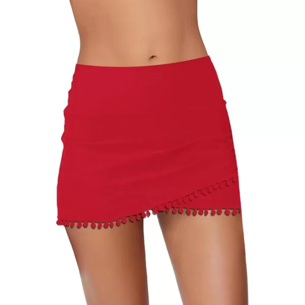 E Mid Waist Luscious Red