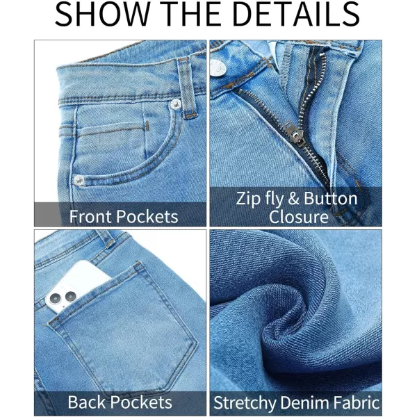 GRAPENT Skinny Jeans for Women High Waist Stretchy Classic High Rise Slimming Jeggings Denim Trousers PantsBrilliant Blue