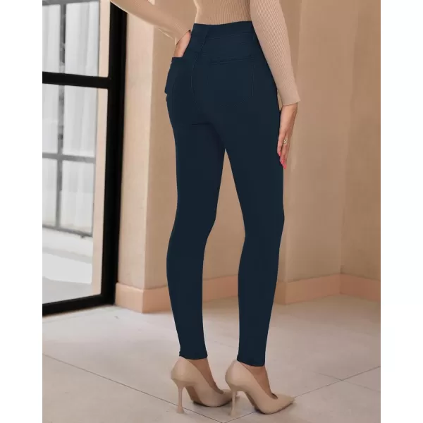 GRAPENT Skinny Jeans for Women High Waist Stretchy Classic High Rise Slimming Jeggings Denim Trousers PantsNavy Blue