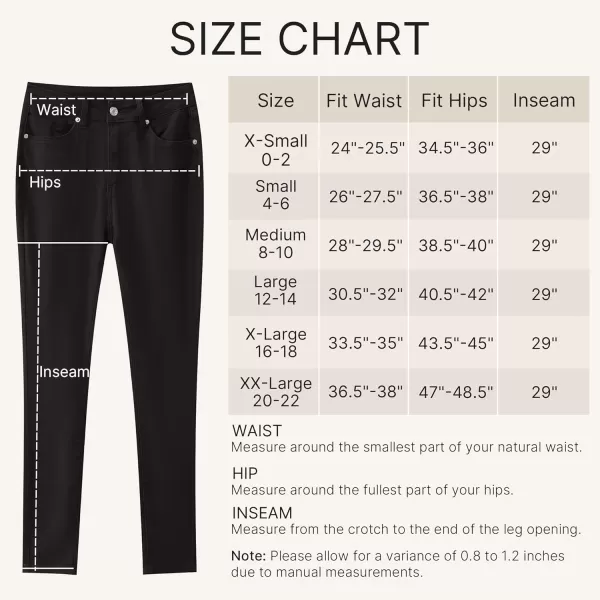 GRAPENT Skinny Jeans for Women High Waist Stretchy Classic High Rise Slimming Jeggings Denim Trousers PantsTrue Black