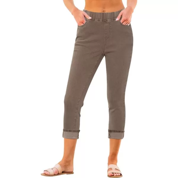 Coffee Brown - Acid Wash