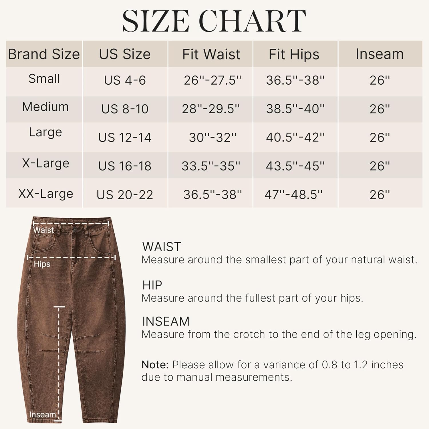 GRAPENT Barrel Jeans for Women Trendy High Waisted Wide Leg Baggy Cropped Relax Fit Stretch Denim Trouser Ankle PantsRoot Beer