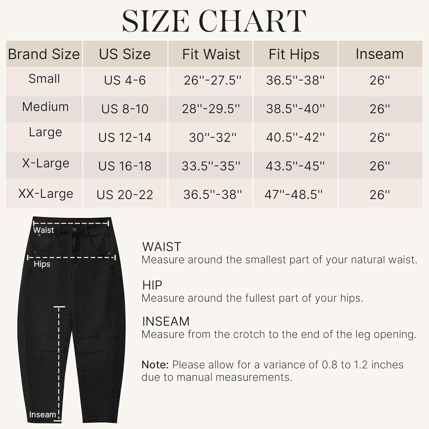 GRAPENT Barrel Jeans for Women Trendy High Waisted Wide Leg Baggy Cropped Relax Fit Stretch Denim Trouser Ankle PantsTrue Black