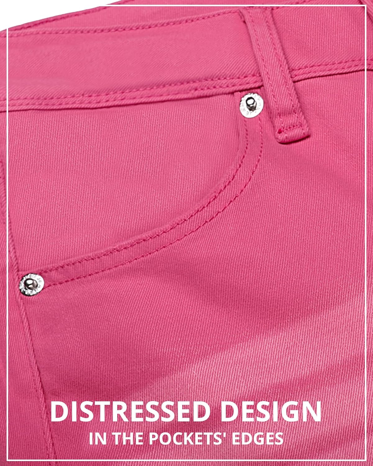 GRAPENT Womens Flare Jeans High Waisted Wide Leg Baggy Jean for Women Stretch Denim PantsHot Pink
