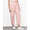 imageGRAPENT Barrel Jeans for Women Trendy High Waisted Cropped Cargo Pocket Baggy Stretch Denim Pants Wide Leg Tapered JeansCandy Pink