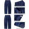imageGRAPENT Barrel Jeans for Women Trendy High Waisted Cropped Cargo Pocket Baggy Stretch Denim Pants Wide Leg Tapered JeansNightfall Blue