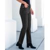 imageGRAPENT Straight Leg Jeans for Women High Waisted Trendy Slim Classic Stretchy Denim Work Trouser Jeans with PocketsWashed Black