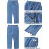 imageGRAPENT Capri Jeans for Women High Waisted Stretchy Denim Capris Front Seamed Cropped Skinny Slim Fit Jeans with PocketsRoadknight Blue