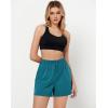 imageGRAPENT Athletic Shorts for Women High Waisted Casual Exercise Hiking Quick Dry Sports Gym Running Shorts with PocketsHarbor Blue