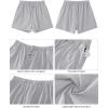 imageGRAPENT Athletic Shorts for Women High Waisted Casual Exercise Hiking Quick Dry Sports Gym Running Shorts with PocketsLight Gray