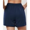 imageGRAPENT Athletic Shorts for Women High Waisted Casual Exercise Hiking Quick Dry Sports Gym Running Shorts with PocketsNavy Blue